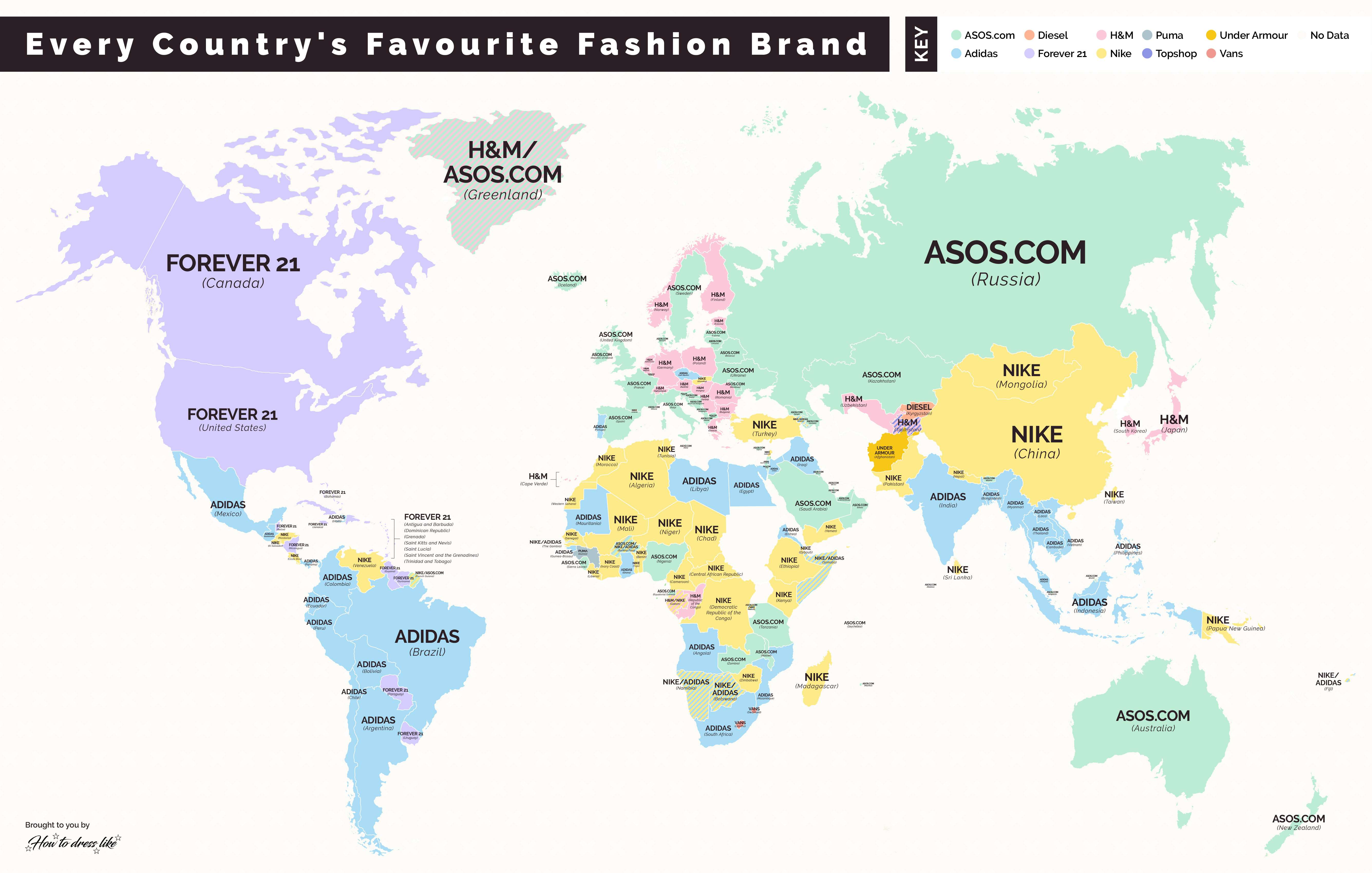 Какие страны популярны. Самые популярные бренды. Эстония карта брендов.