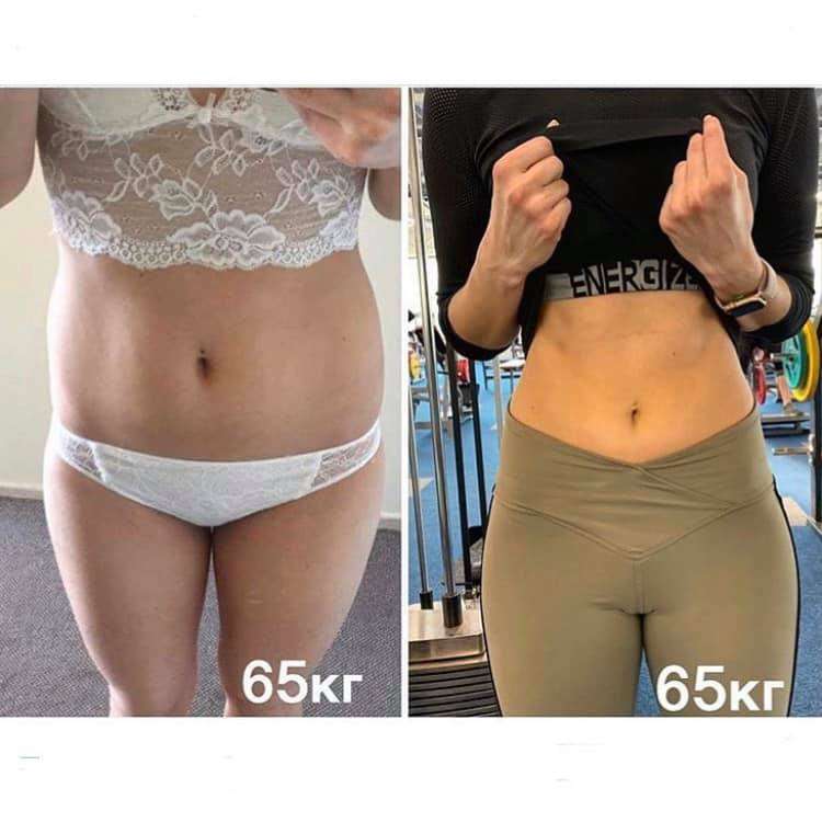 как похудеть за месяц фото до и после