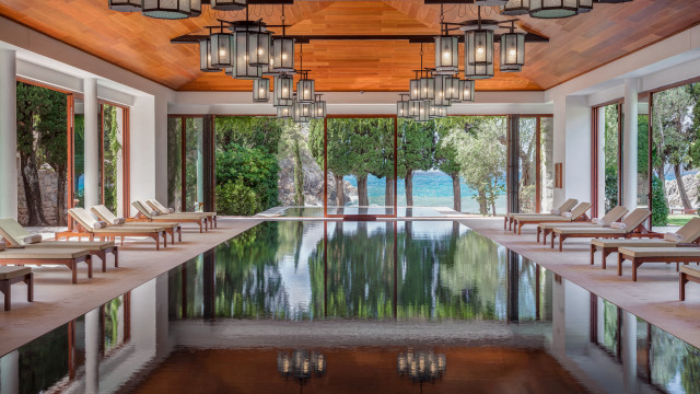 Aman Sveti Stefan, Montenegro - Aman Spa Pool